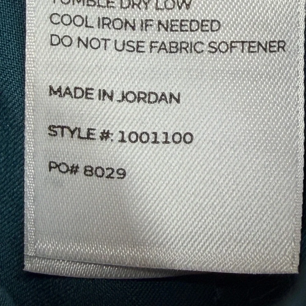 FIGS Zamora Jogger Scrub Pants Teal Blue Medical Uniform 1001100 Mens Small